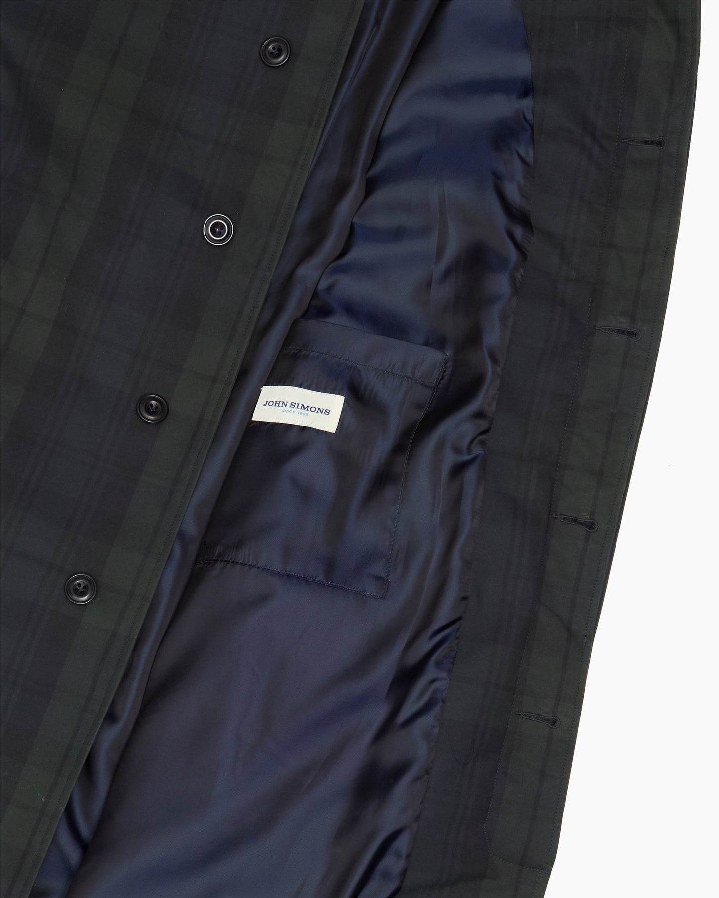Full Length Blackwatch Raincoat
