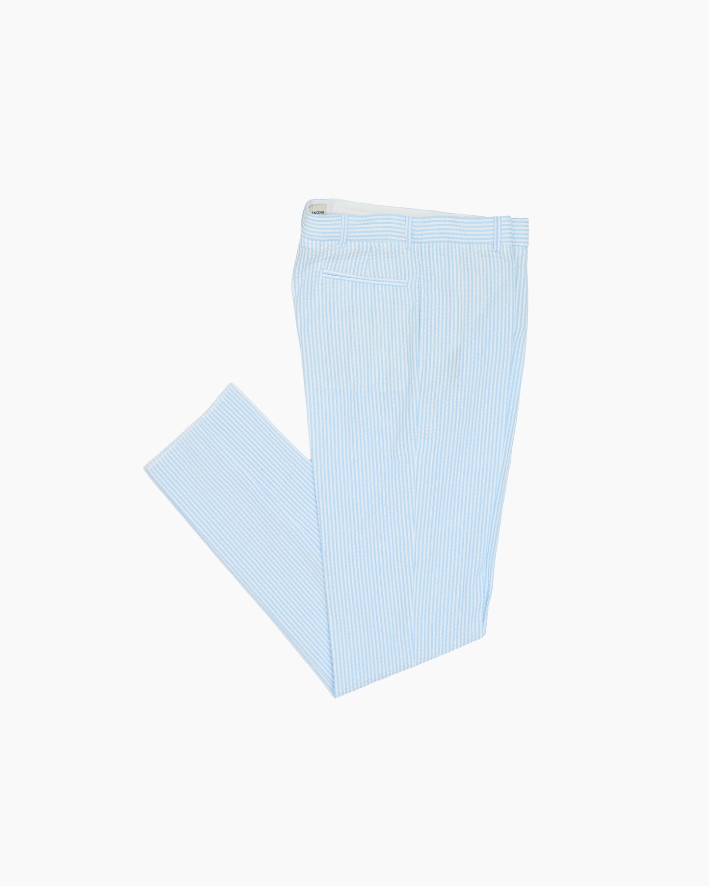 Blue Stripe Seersucker Ivy Trouser