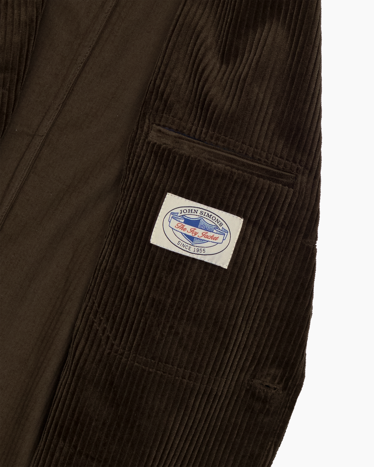 Chocolate Corduroy Ivy Jacket