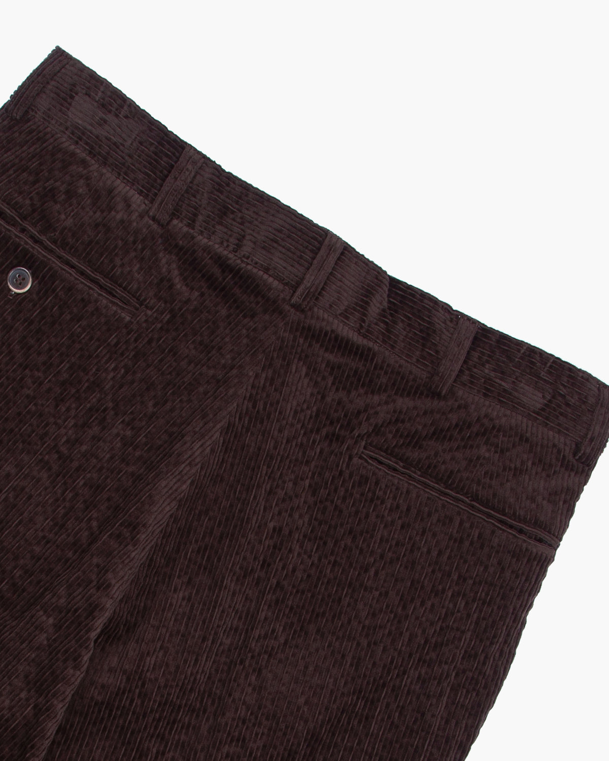 Chocolate Seersucker Corduroy Ivy Trouser