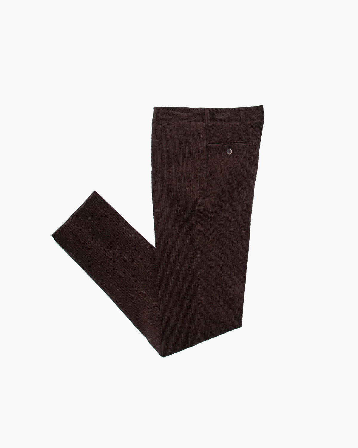 Chocolate Seersucker Corduroy Ivy Trouser