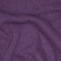 Purple Melange Brushed Shetland Knit Jumper