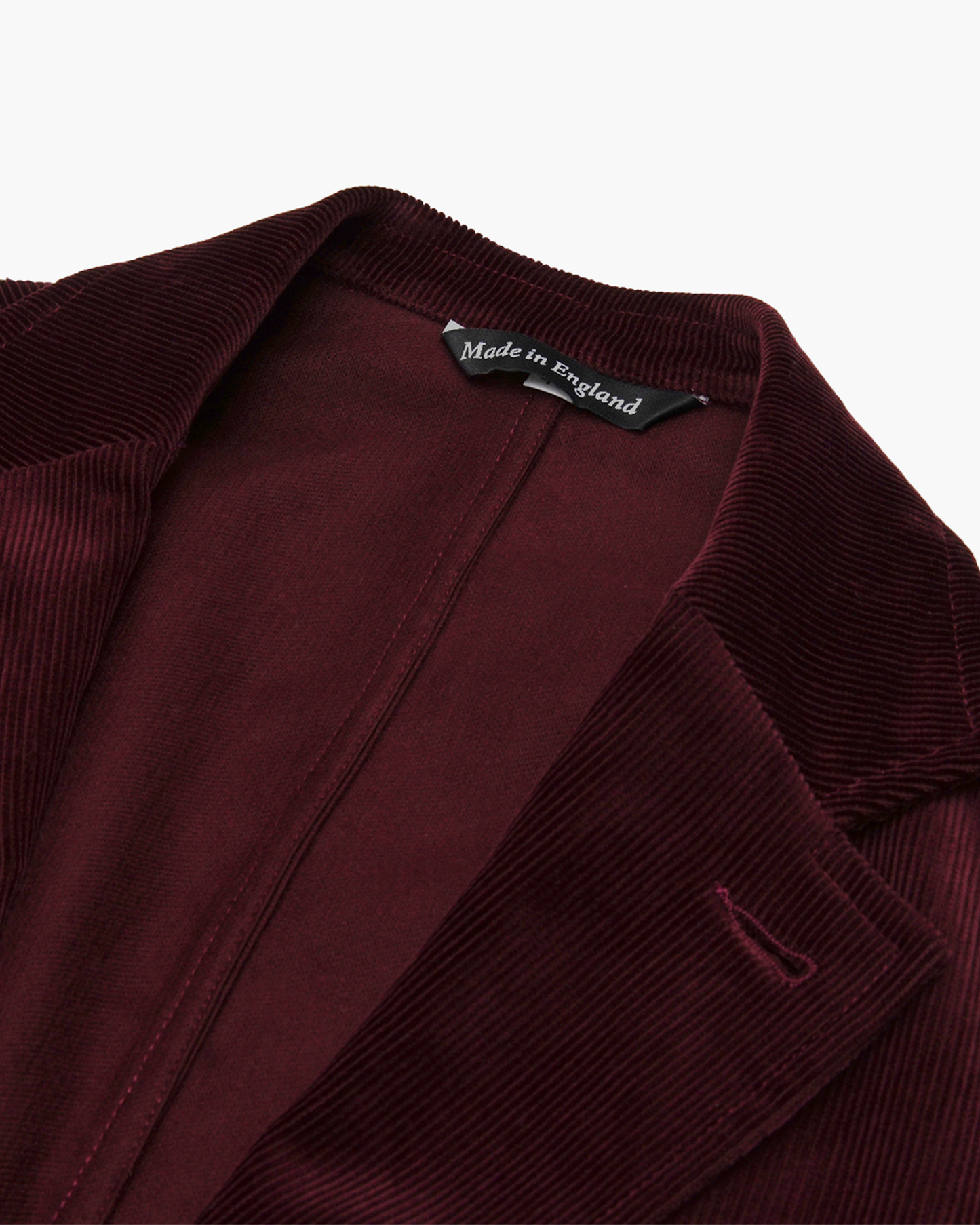 Burgundy Needlecord Ivy Jacket