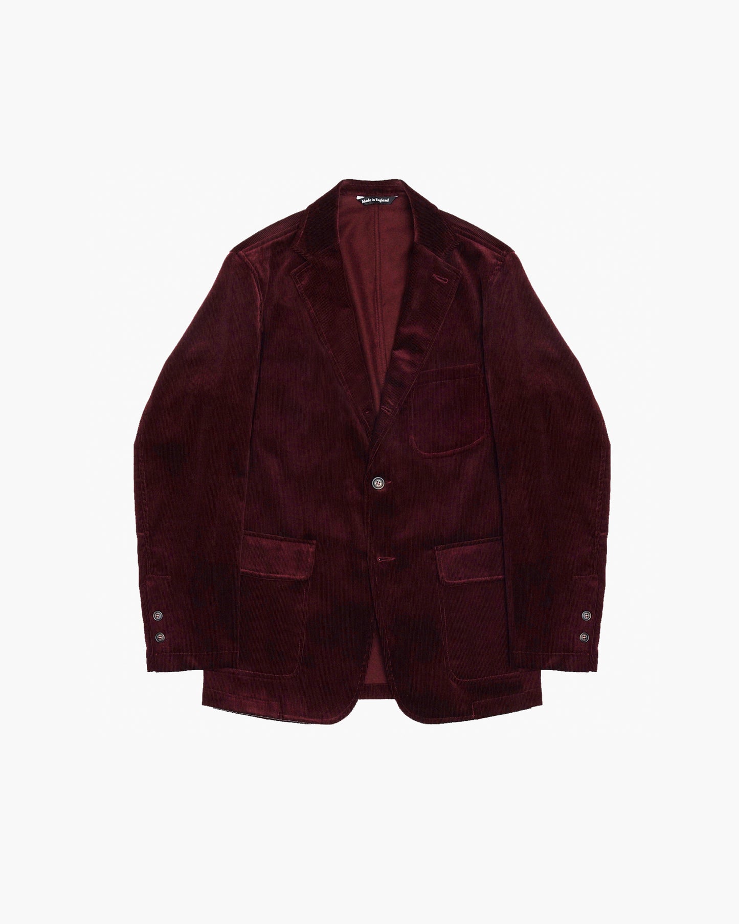 Burgundy Needlecord Ivy Jacket