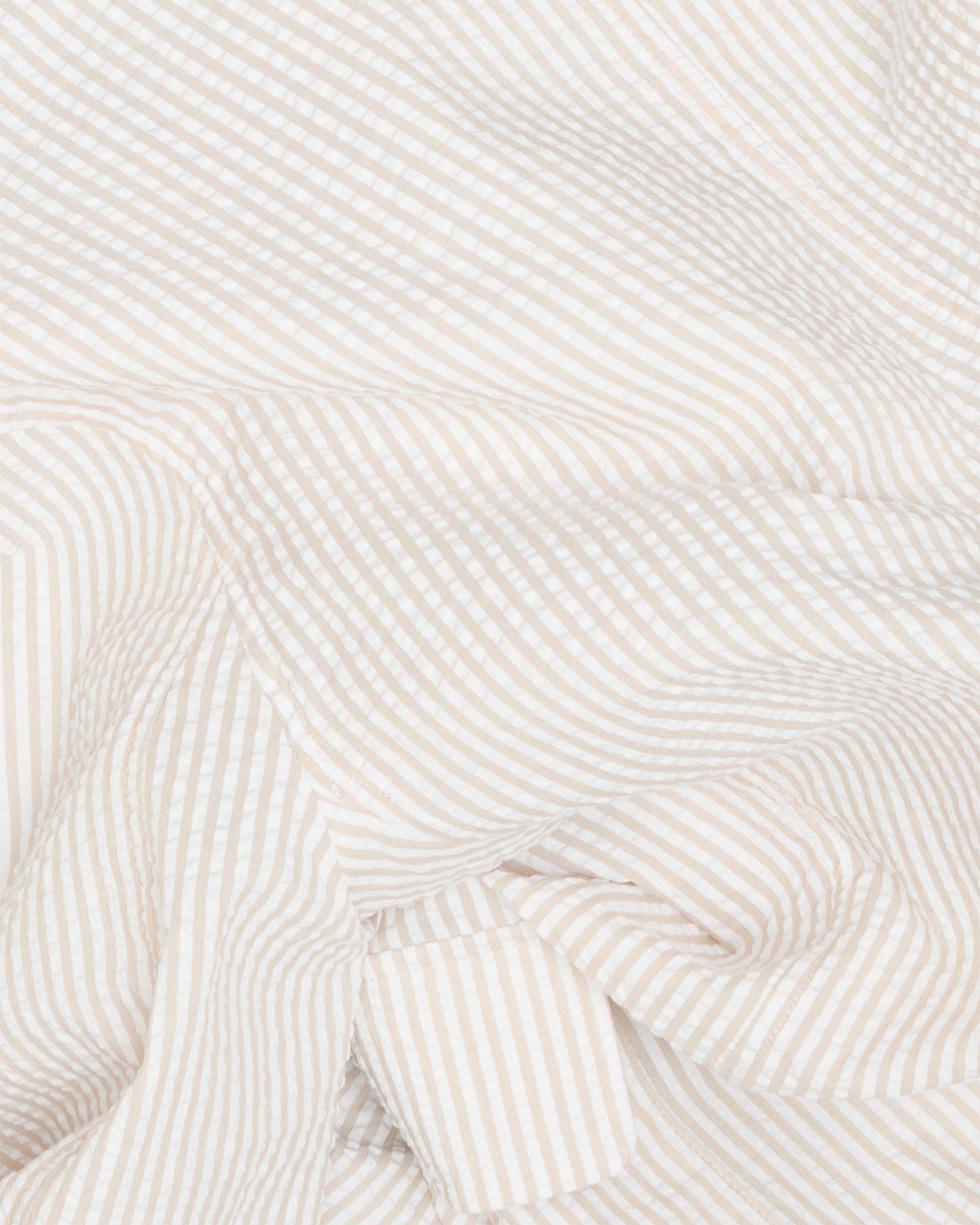 Champagne Stripe Seersucker Ivy Jacket