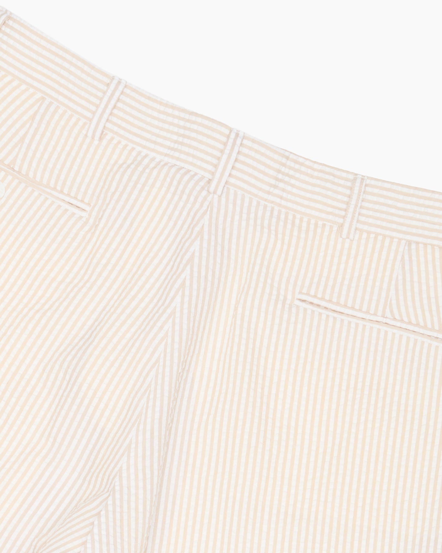 Champagne Stripe Seersucker Ivy Trouser