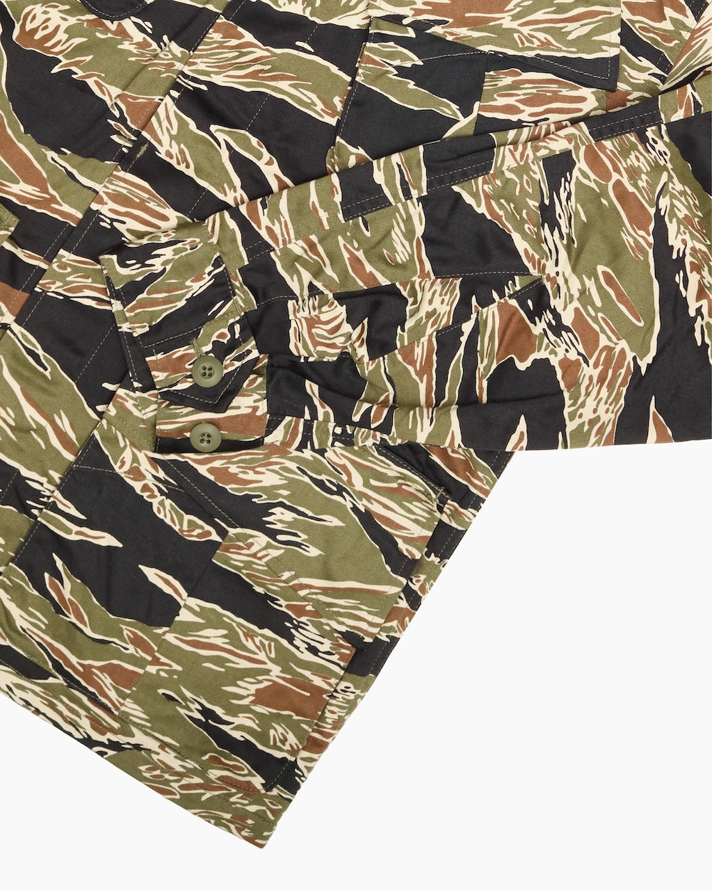 F2452 Tiger Camo Jungle Fatigue Jacket