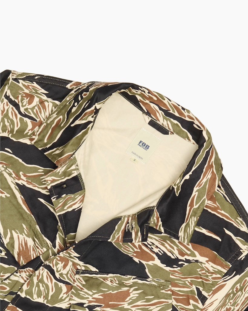 F2452 Tiger Camo Jungle Fatigue Jacket – JOHN SIMONS