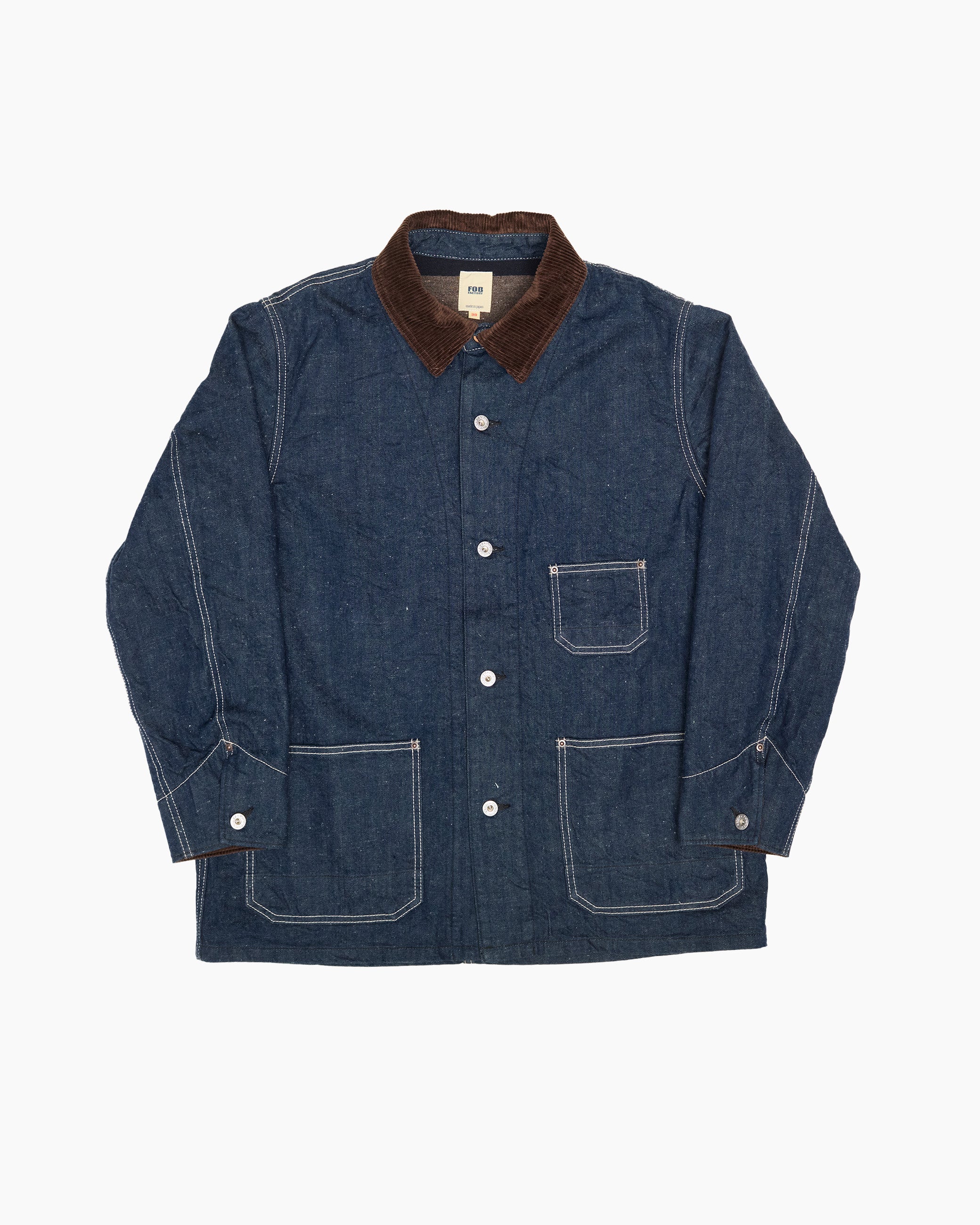 F2456 Denim Chore Jacket – JOHN SIMONS