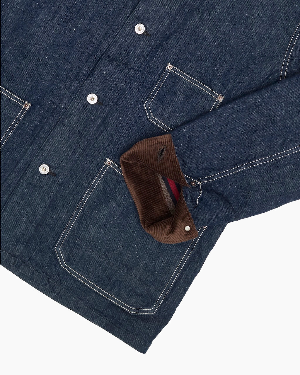 F2456 Denim Chore Jacket