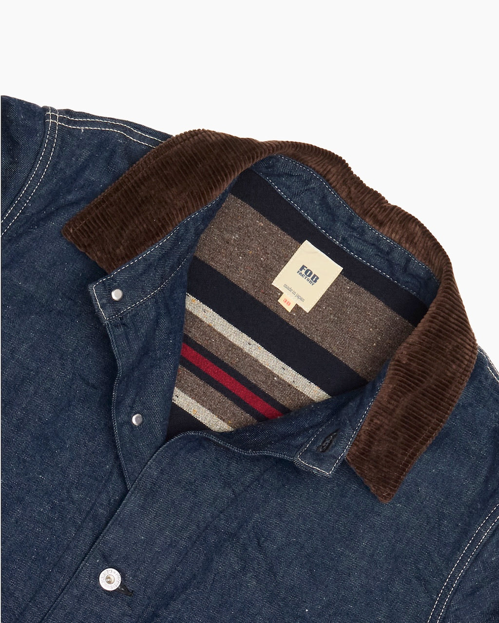 F2456 Denim Chore Jacket