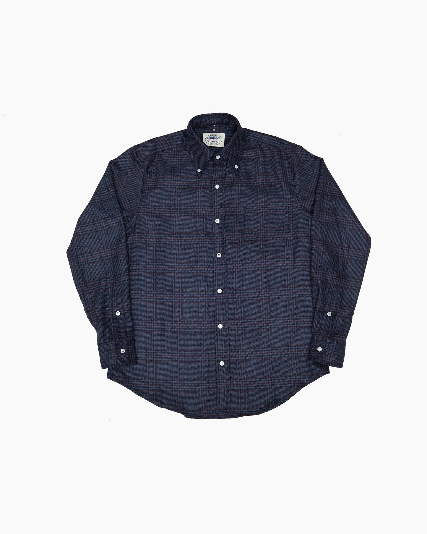 Glen Check Wool Ivy Shirt