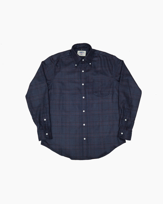Glen Check Wool Ivy Shirt
