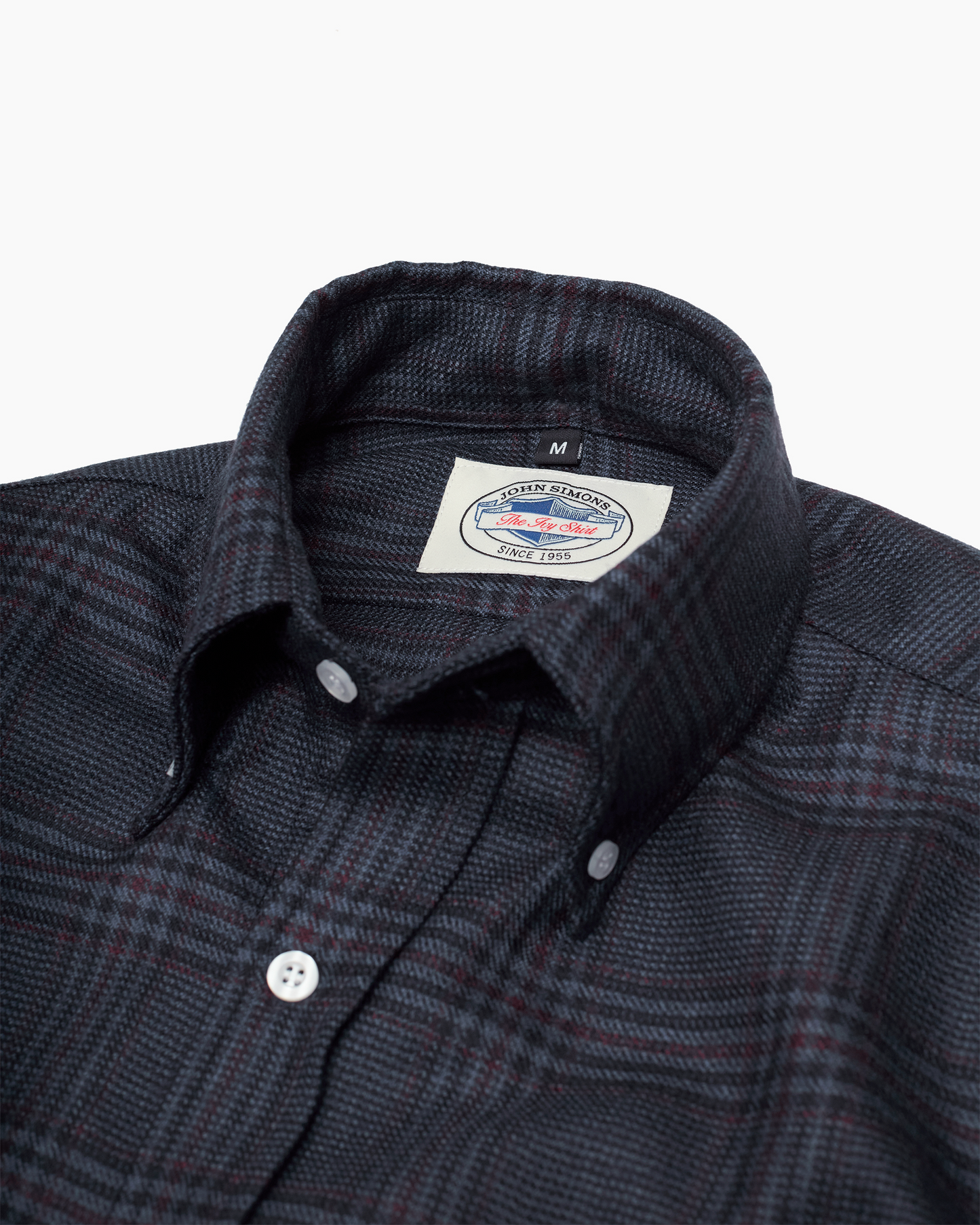Glen Check Wool Ivy Shirt