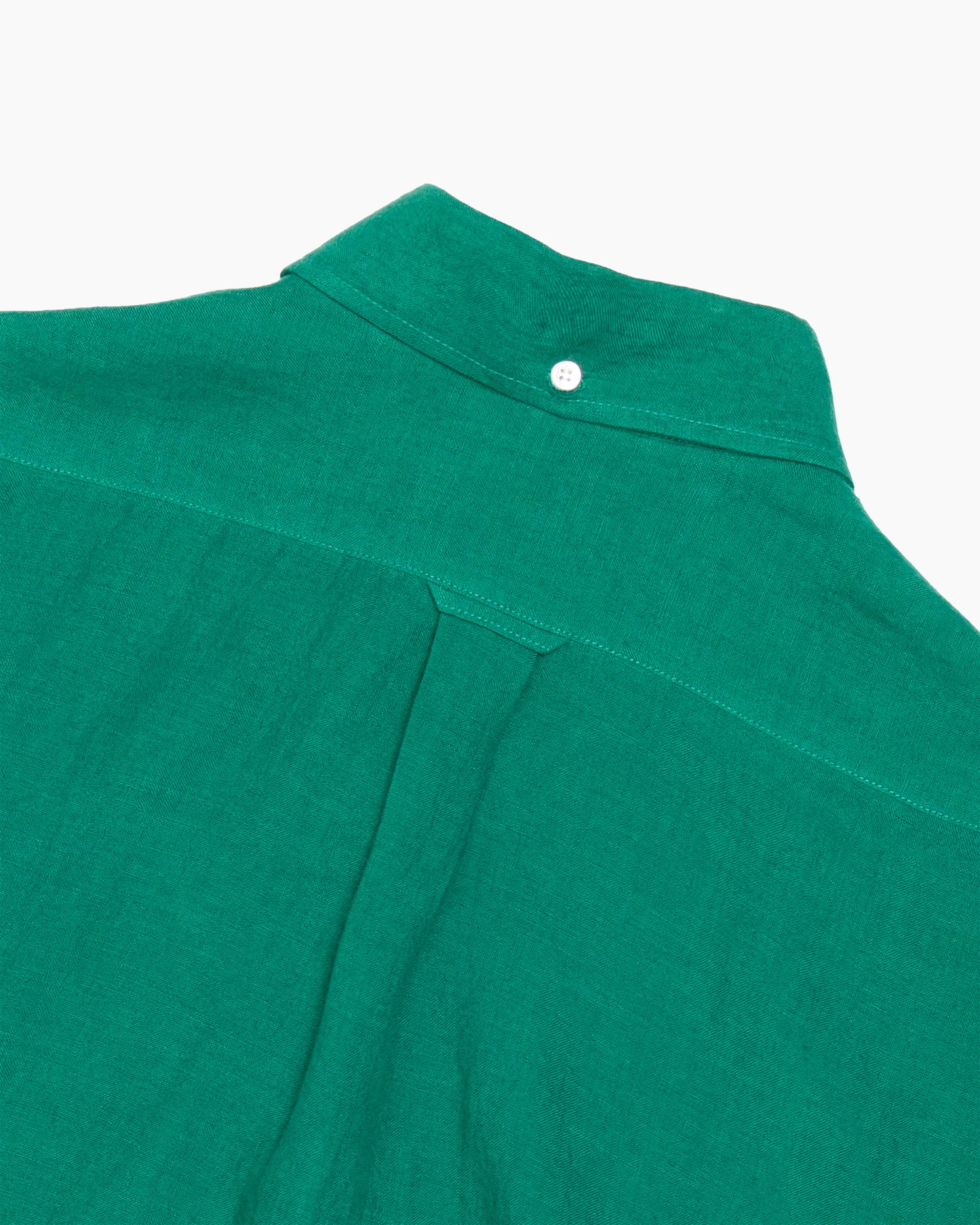 Green Japanese Linen Ivy Shirt