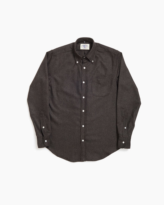 Grey Check Wool Ivy Shirt