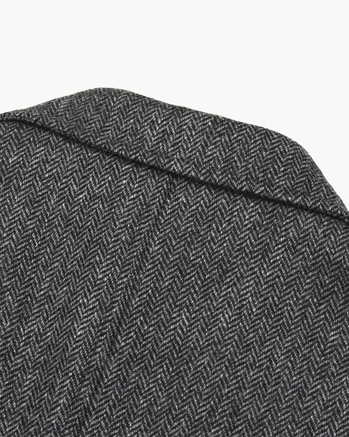 Grey Herringbone Moon Tweed Ivy Jacket