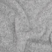 Grey Melange Brushed Shetland Knit Jumper