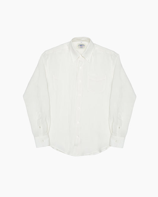 Ivory Japanese Linen Ivy Shirt