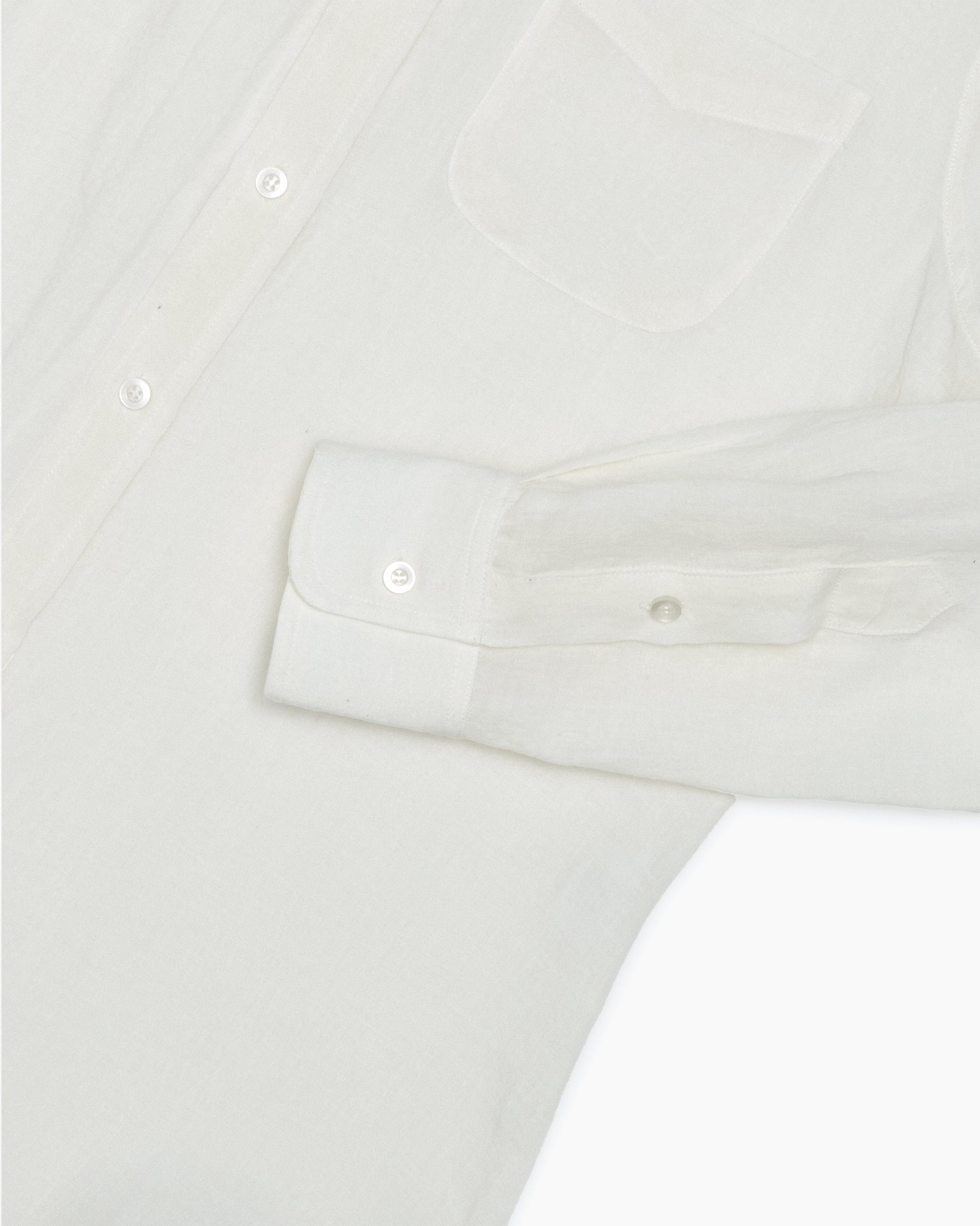 Ivory Japanese Linen Ivy Shirt – JOHN SIMONS
