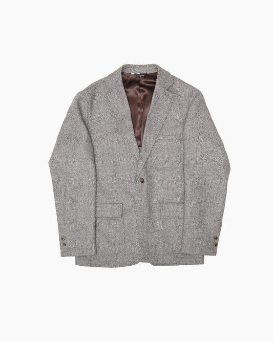 Archive Light Grey Herringbone Holland & Sherry Ivy Jacket