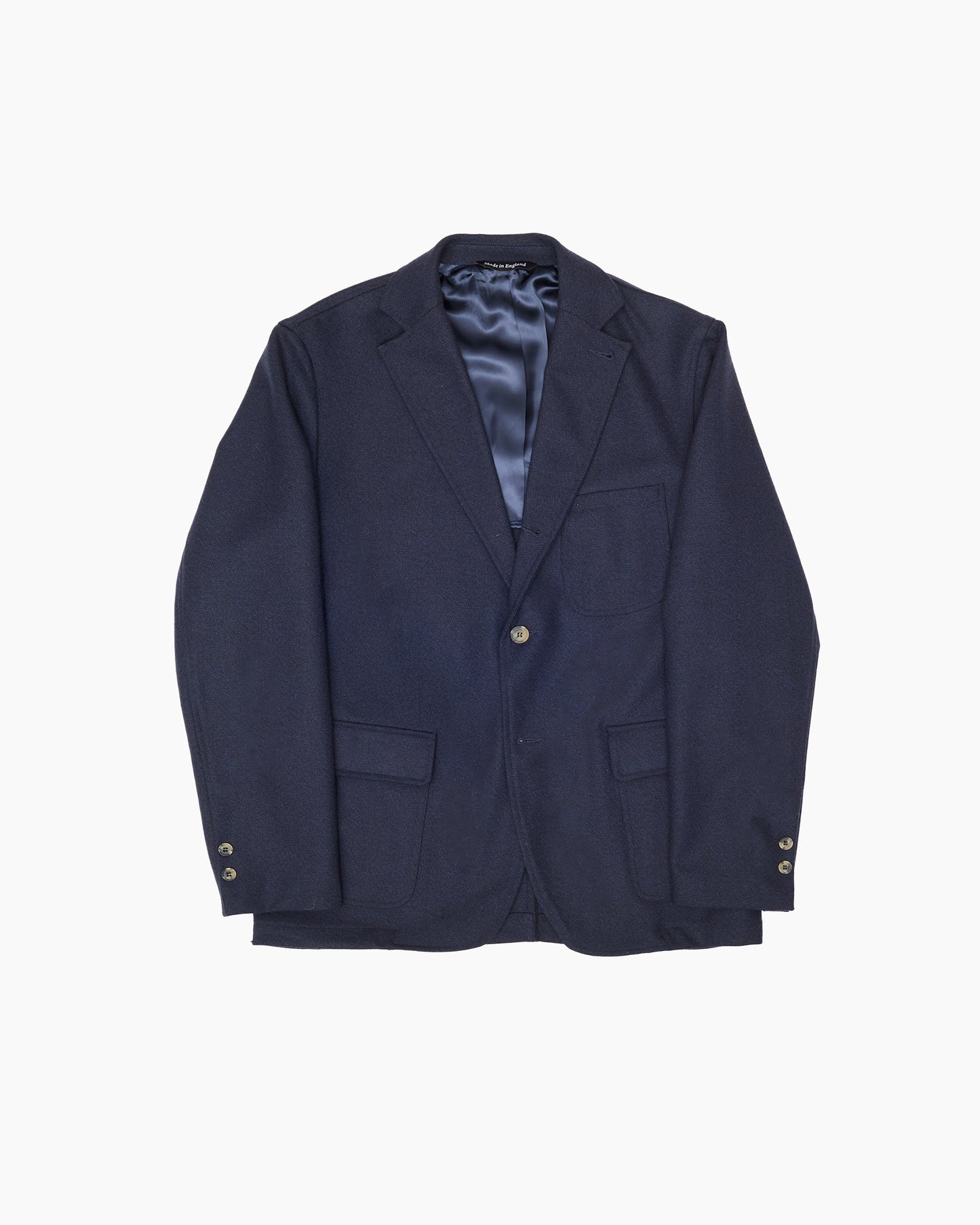 Archive Midnight Navy Wool Hopsack Ivy Jacket