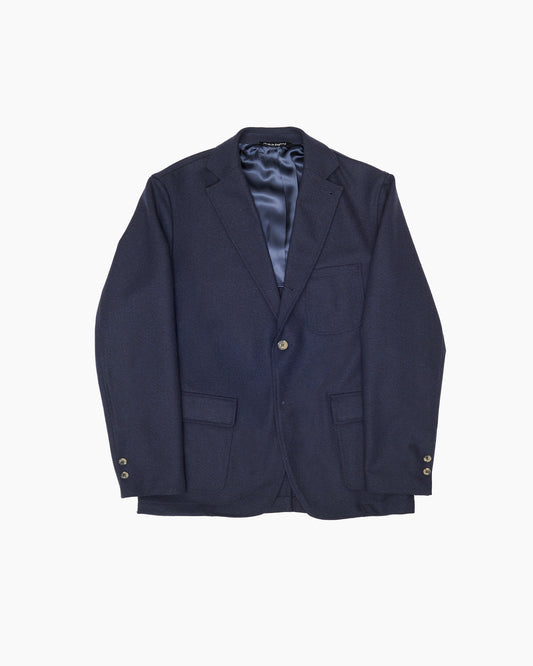 Archive Midnight Navy Wool Hopsack Ivy Jacket