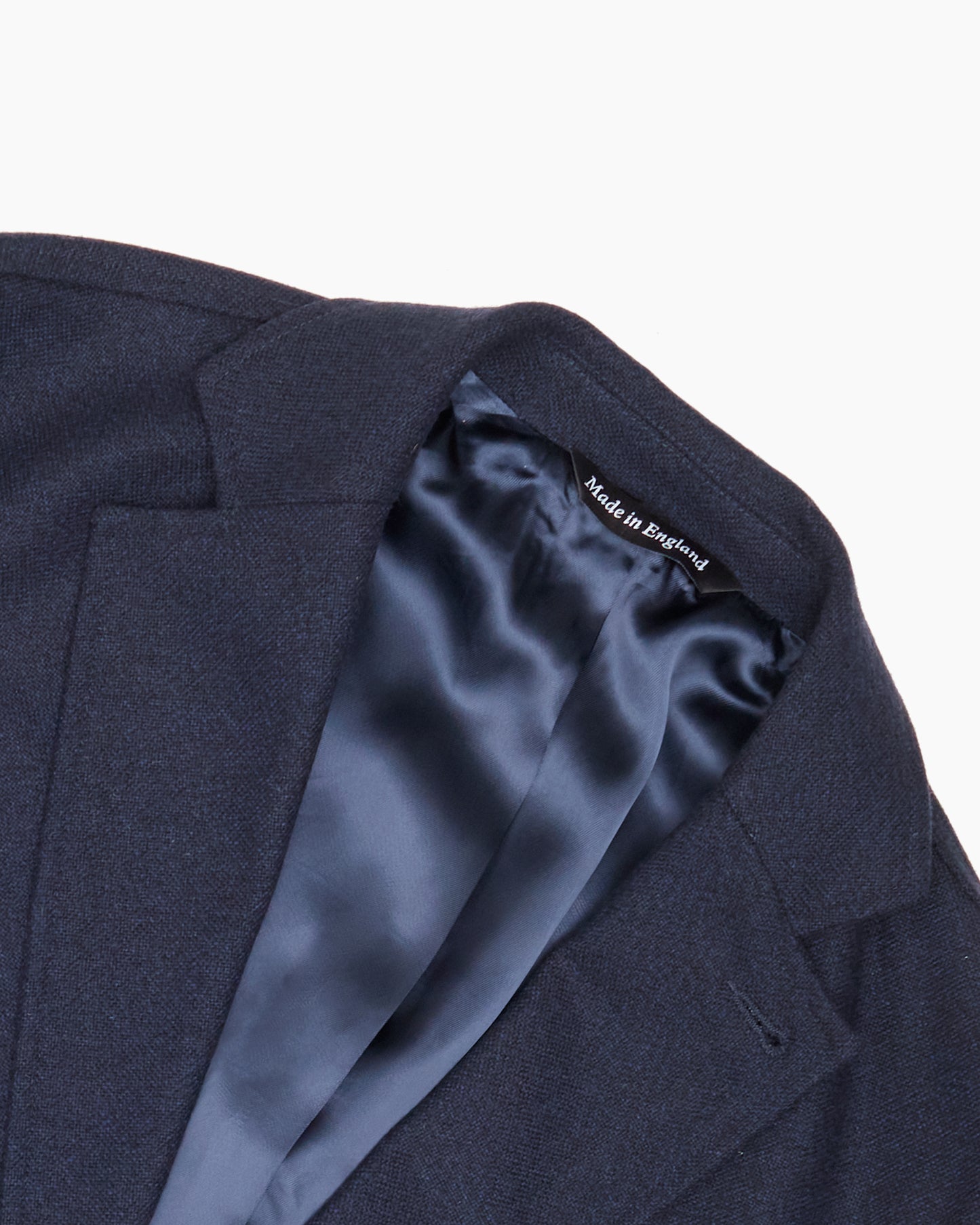 Archive Midnight Navy Wool Hopsack Ivy Jacket