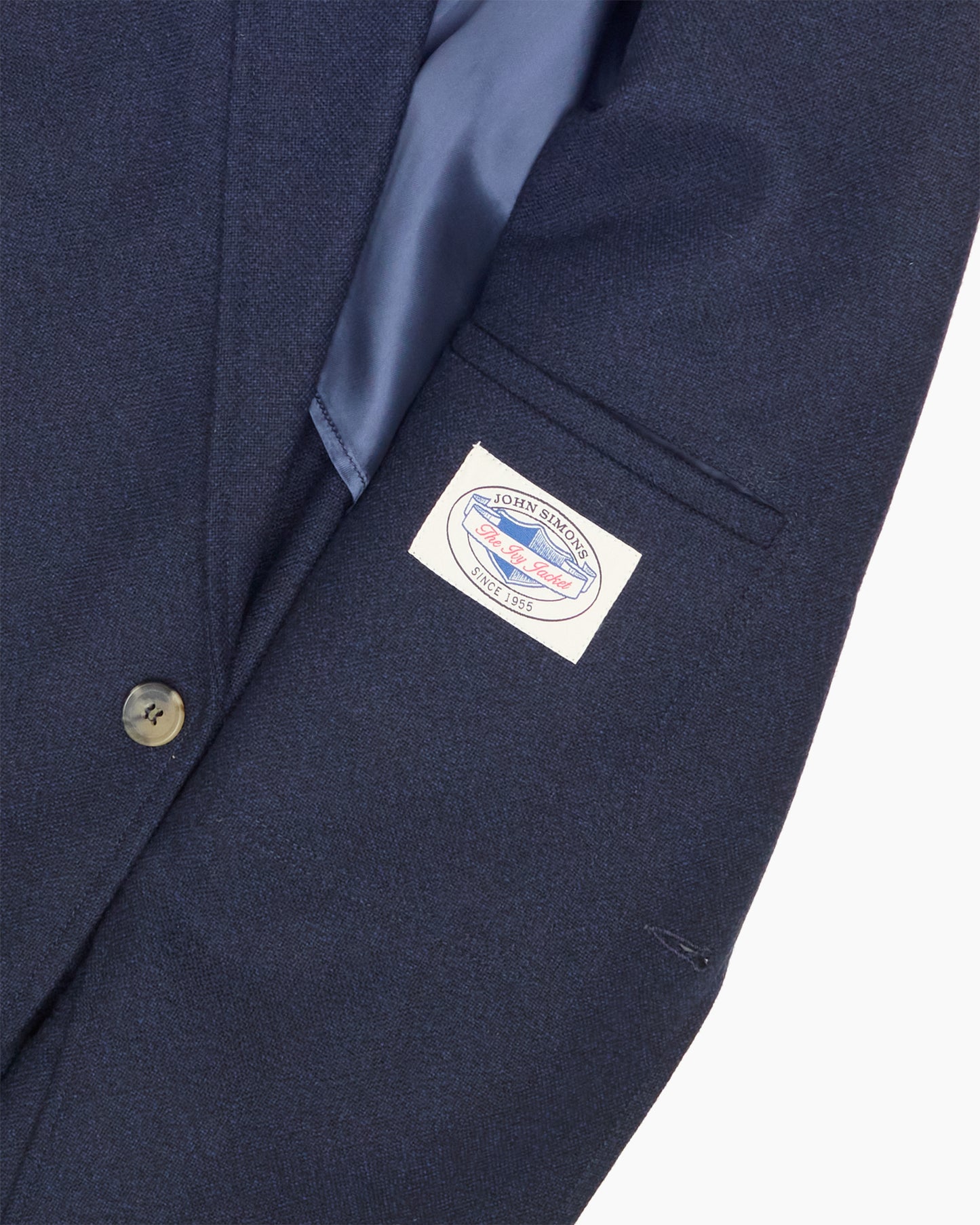 Archive Midnight Navy Wool Hopsack Ivy Jacket