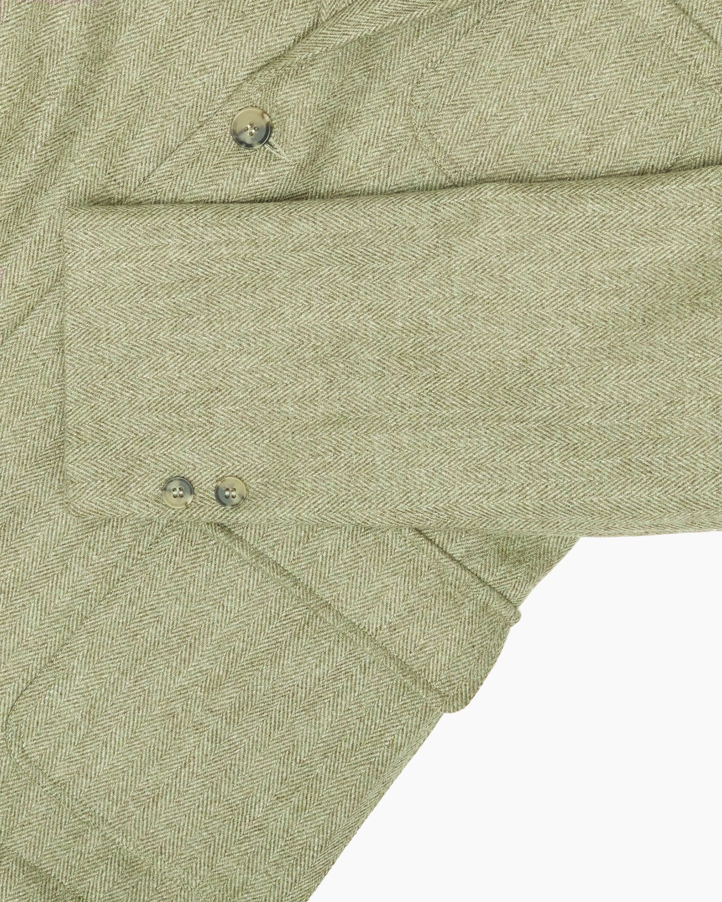 Archive Fine Sage Green Herringbone W. Bill Tweed Ivy Jacket