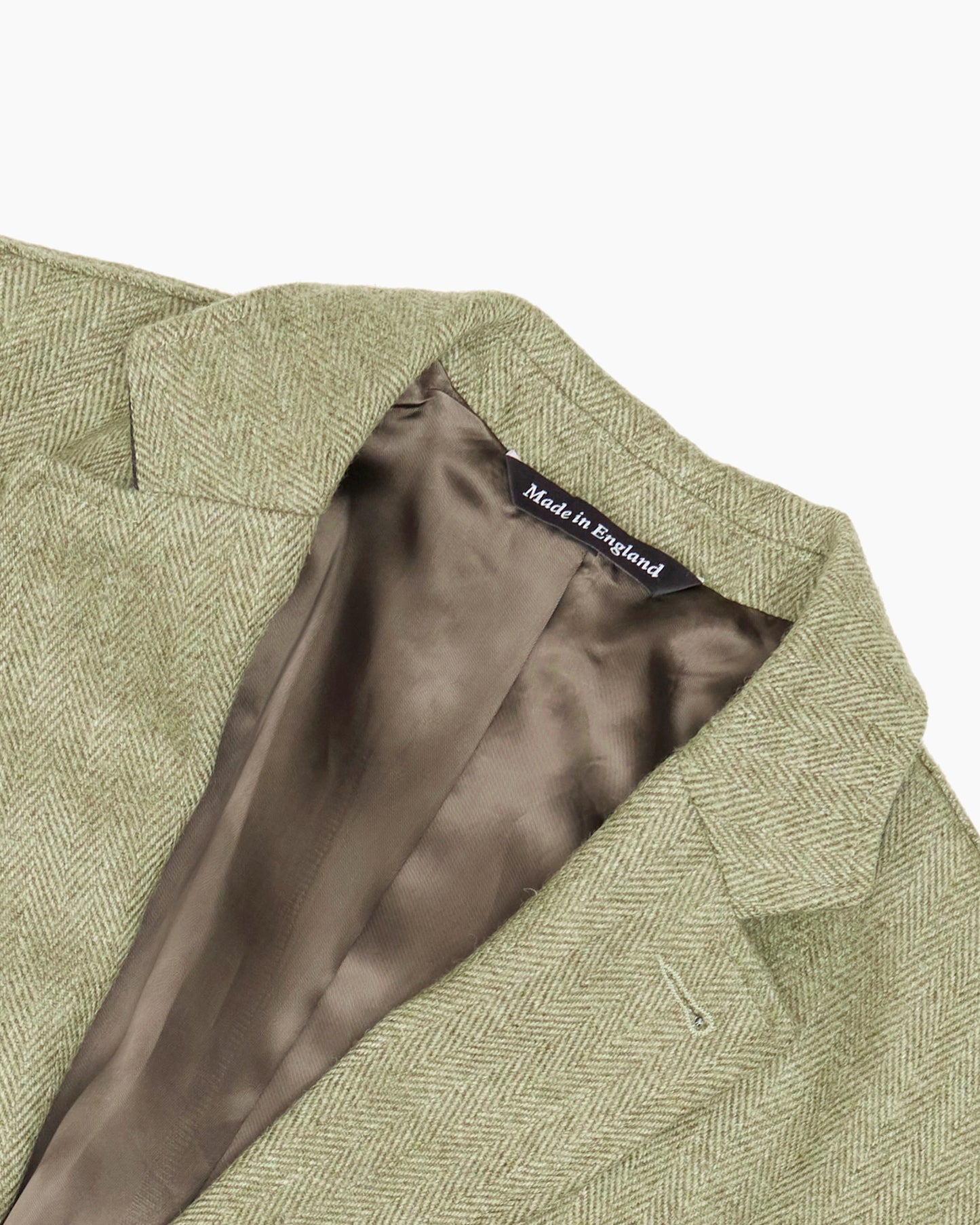 Archive Fine Sage Green Herringbone W. Bill Tweed Ivy Jacket