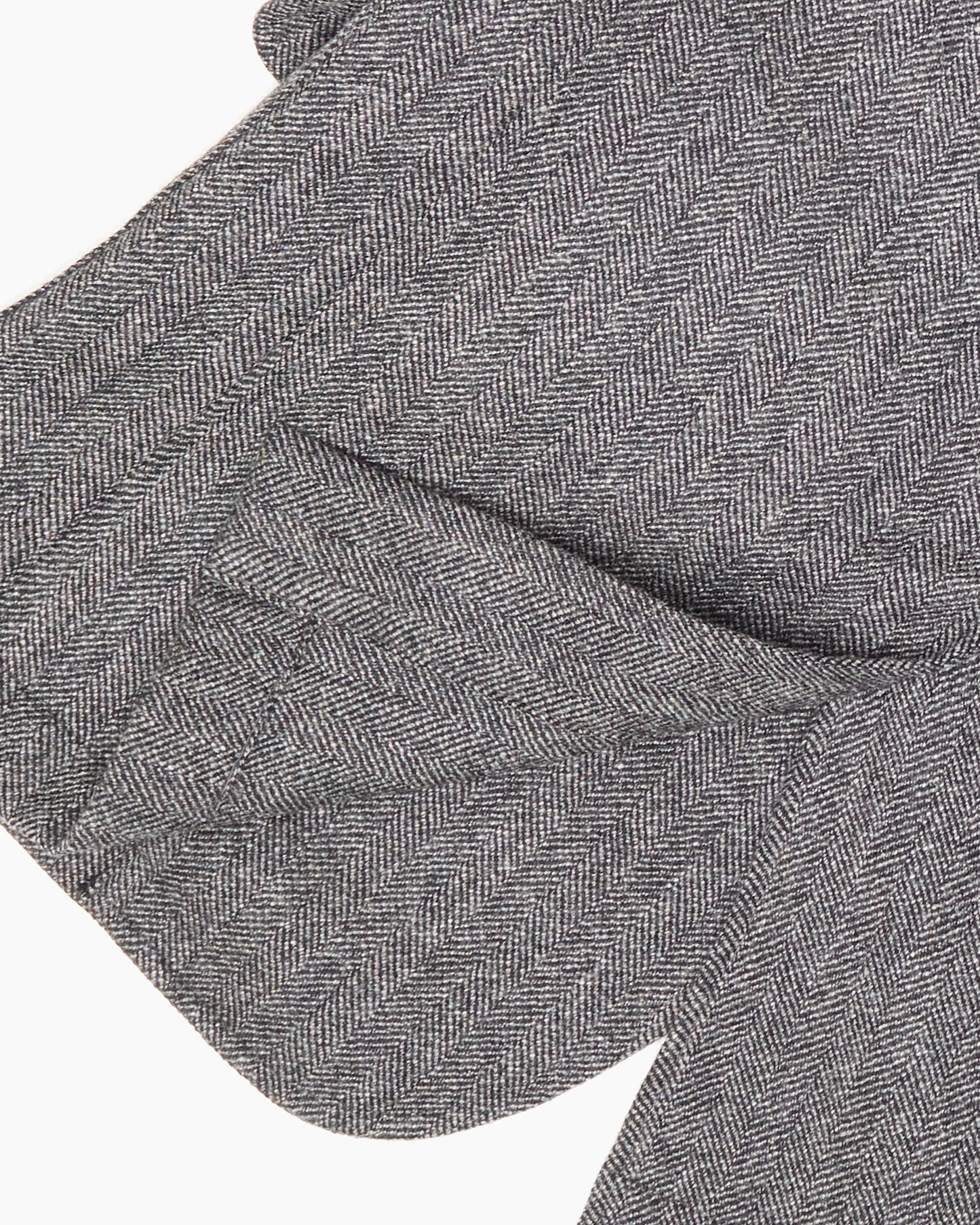 Archive Fine Black & White Wool Herringbone Ivy Jacket