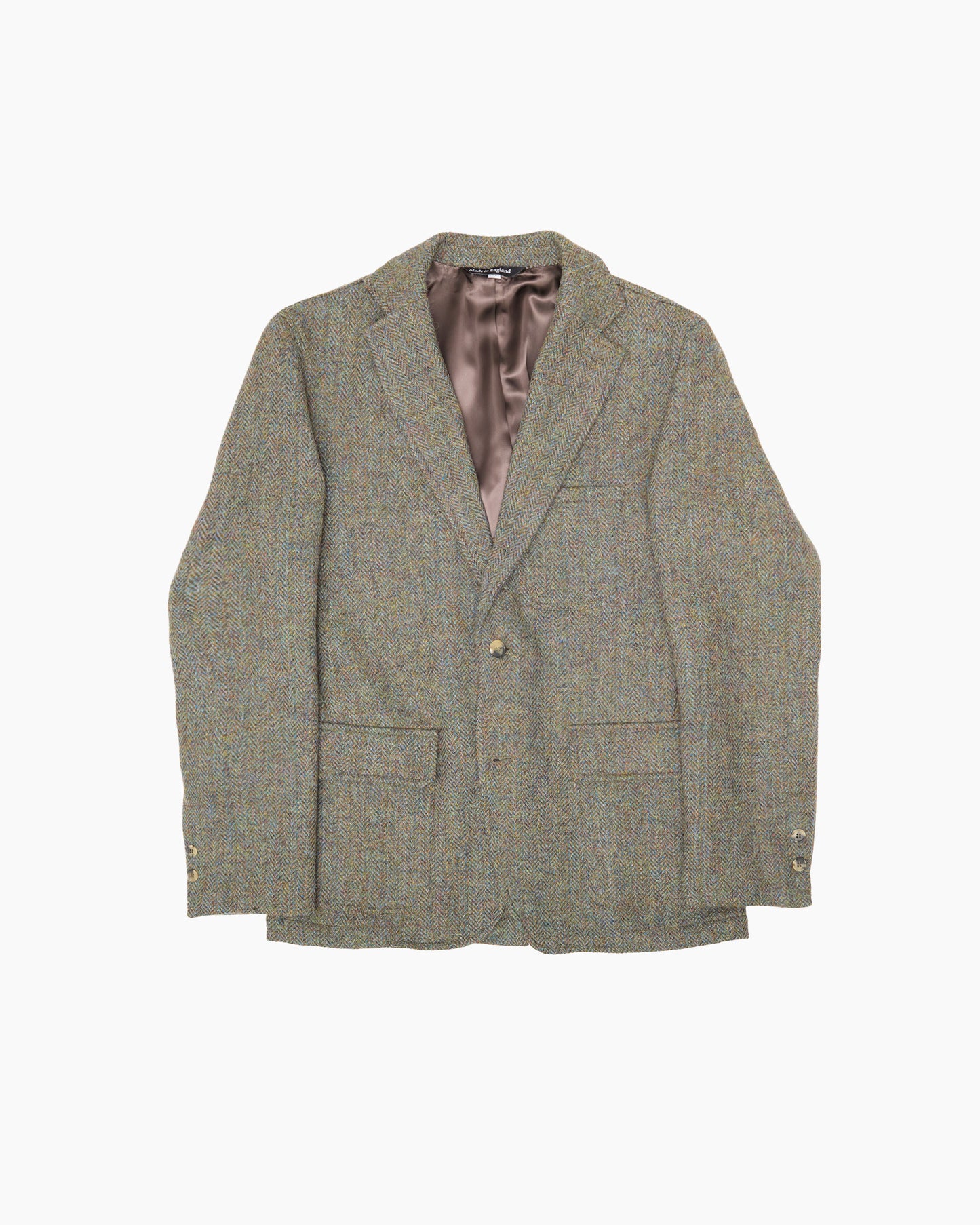 Archive Forest Herringbone Tweed Ivy Jacket