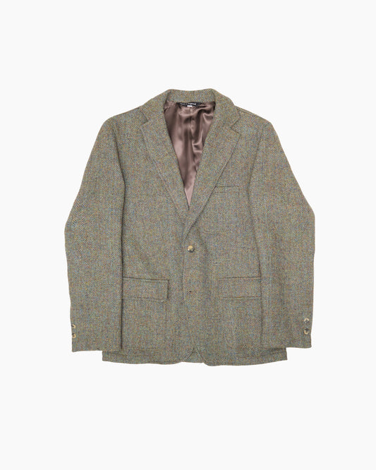 Archive Forest Herringbone Tweed Ivy Jacket