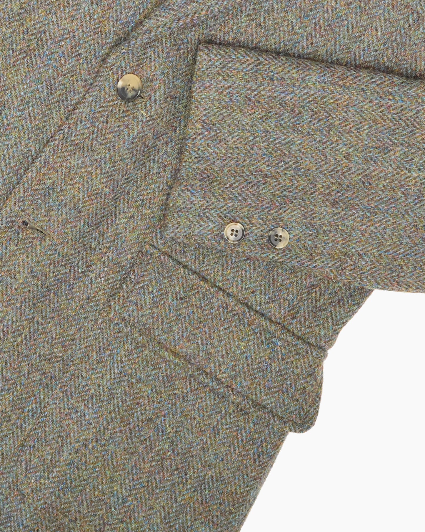 Archive Forest Herringbone Tweed Ivy Jacket
