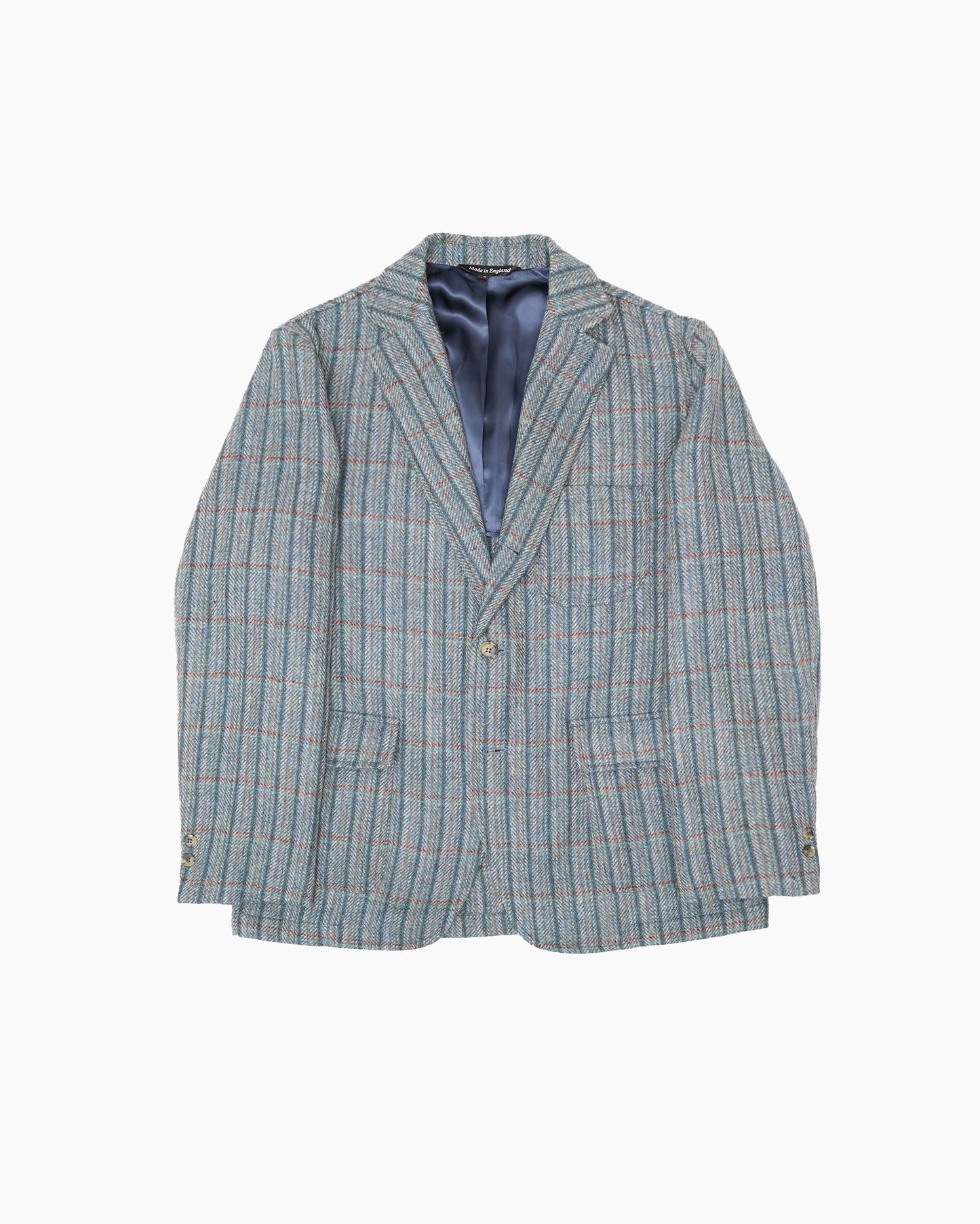 Archive Striped Tonal Blue Tweed Ivy Jacket