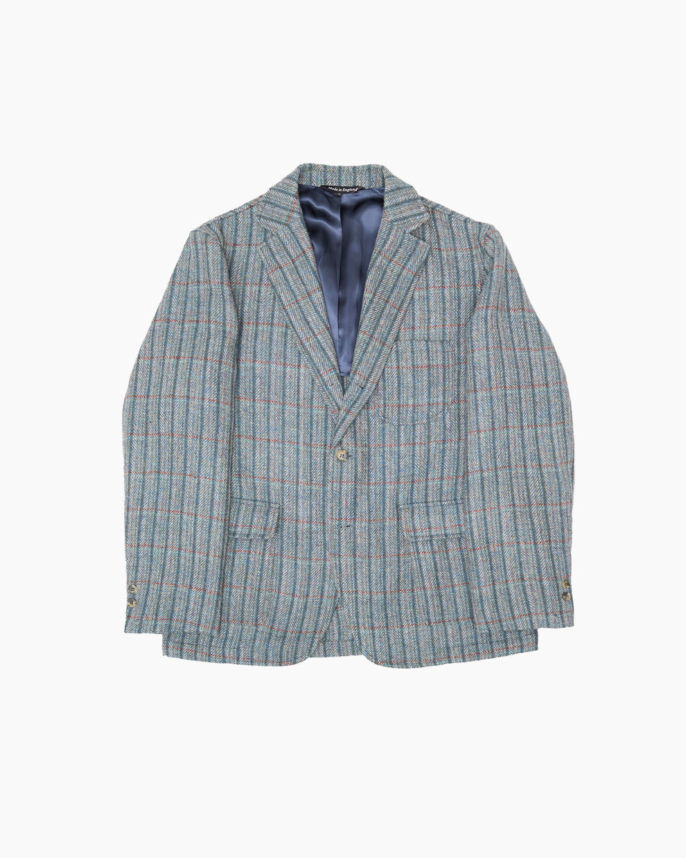 Photo inspiration: Visual Reference: Archive Striped Tonal Blue Tweed Ivy Jacket