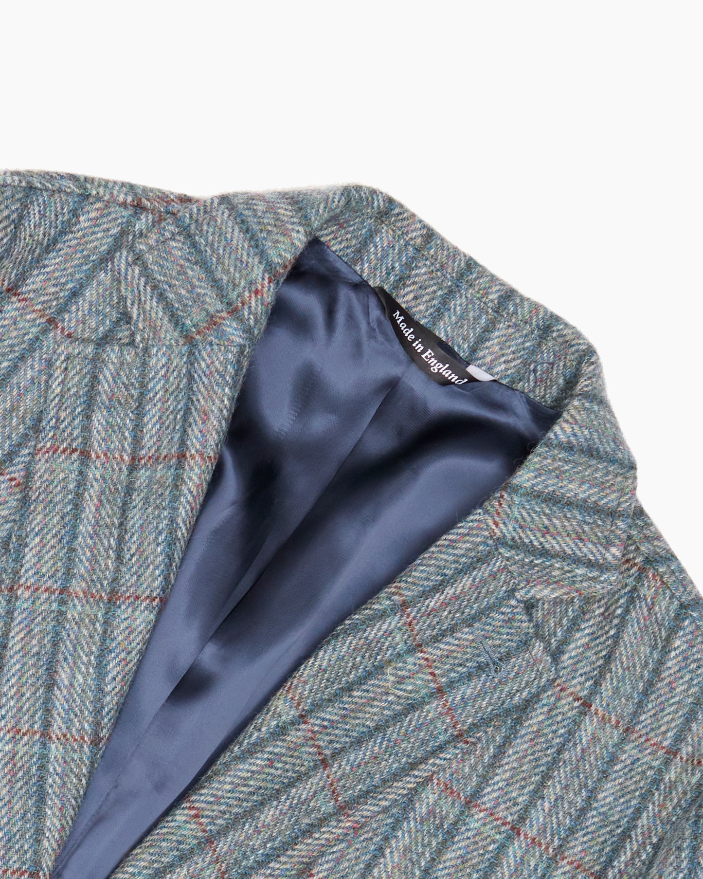 Archive Striped Tonal Blue Tweed Ivy Jacket