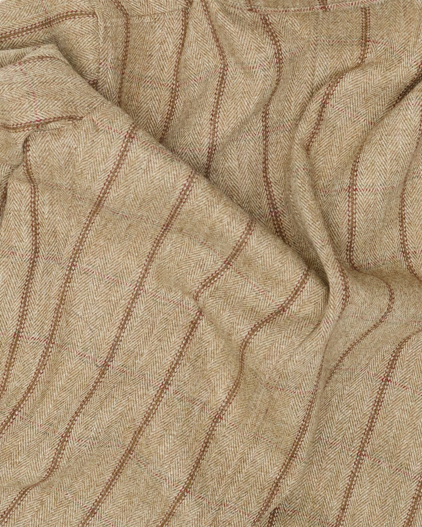 Archive Brown Striped Check W. Bill Tweed Ivy Jacket