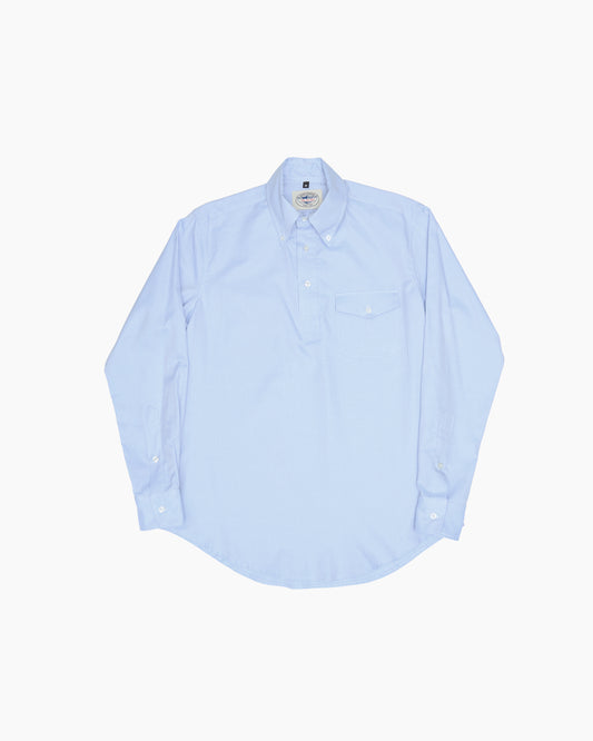 Light Blue Birdseye Popover Ivy Shirt