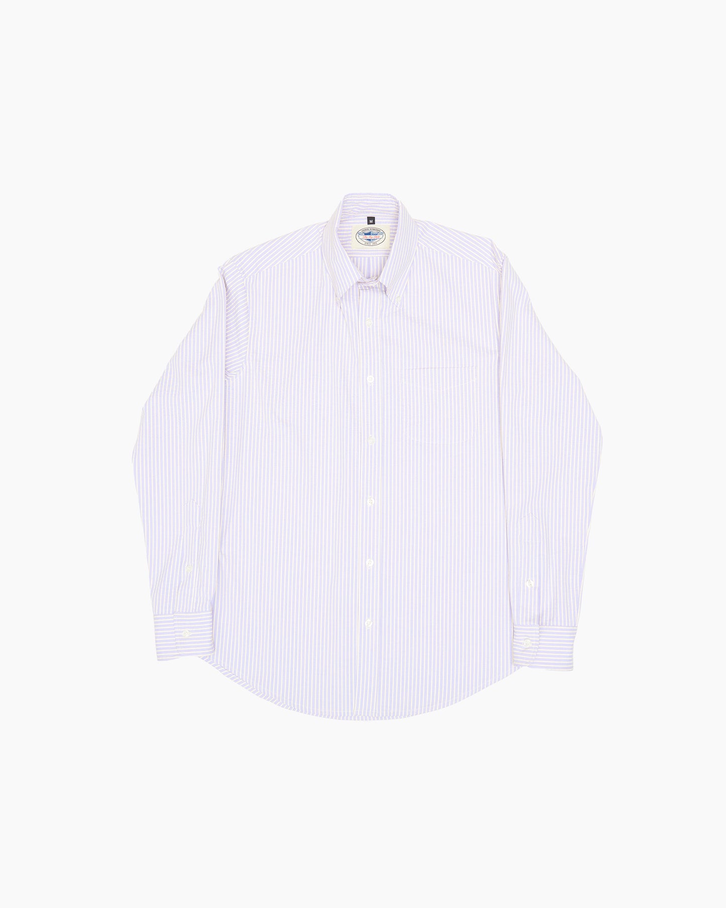 Lilac Stripe Seersucker Ivy Shirt