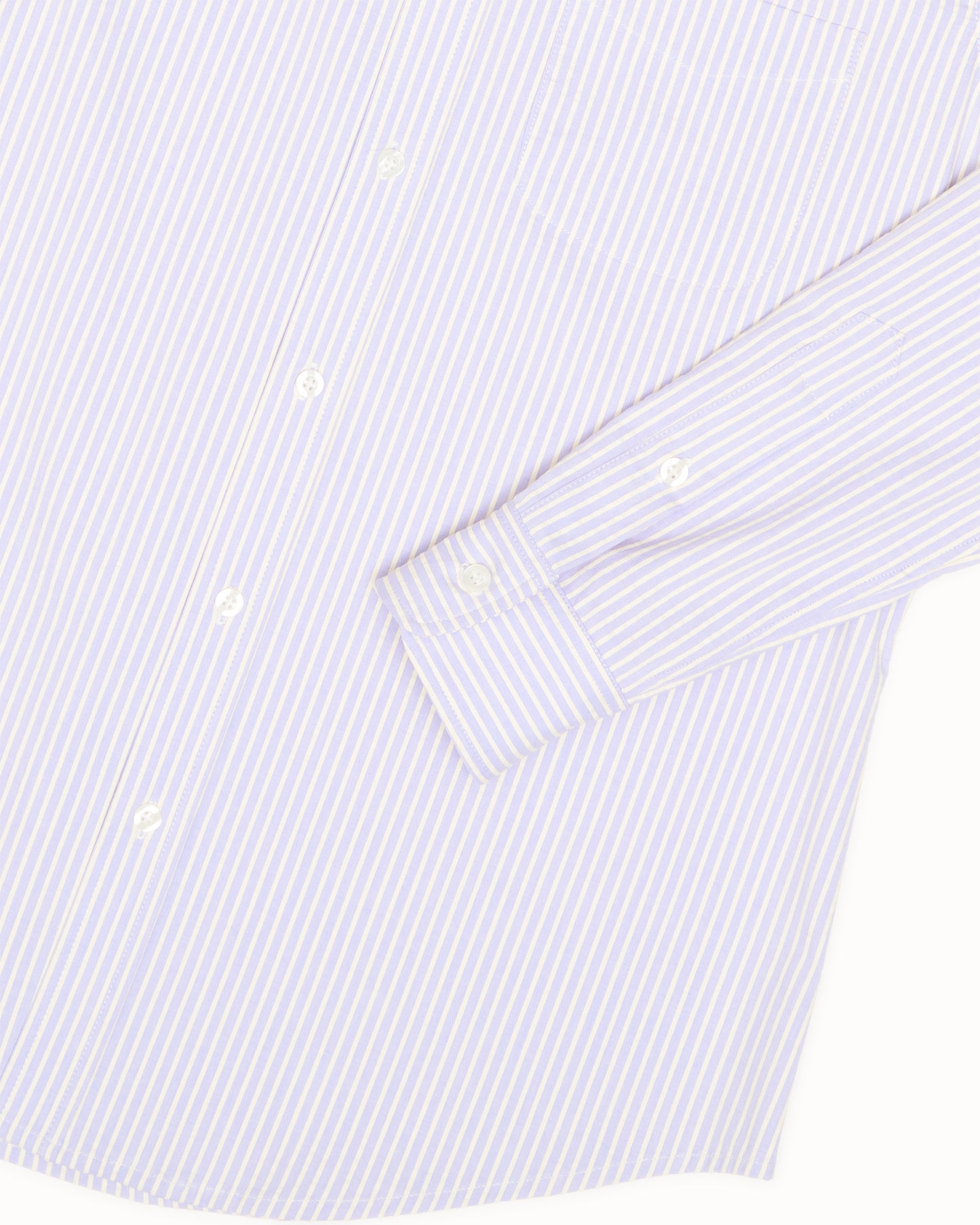 Lilac Stripe Seersucker Ivy Shirt
