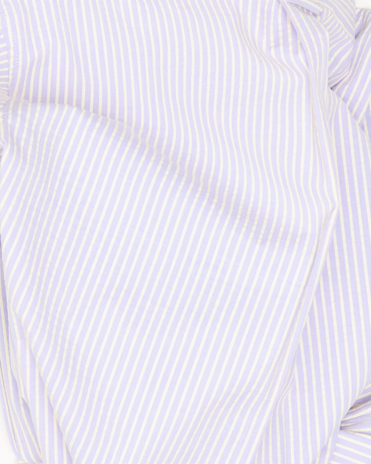 Lilac Stripe Seersucker Ivy Shirt