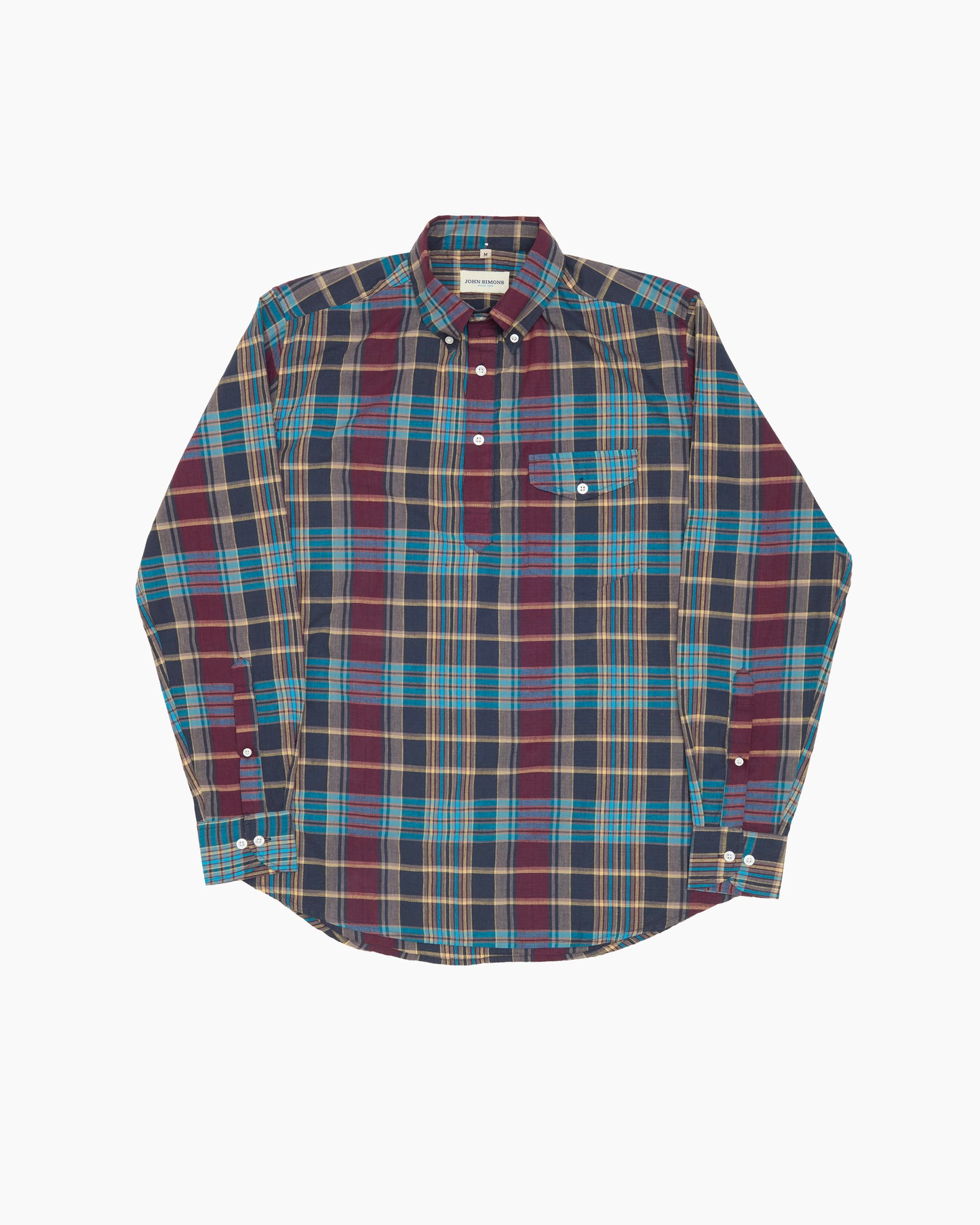 Jones Popover Madras Shirt