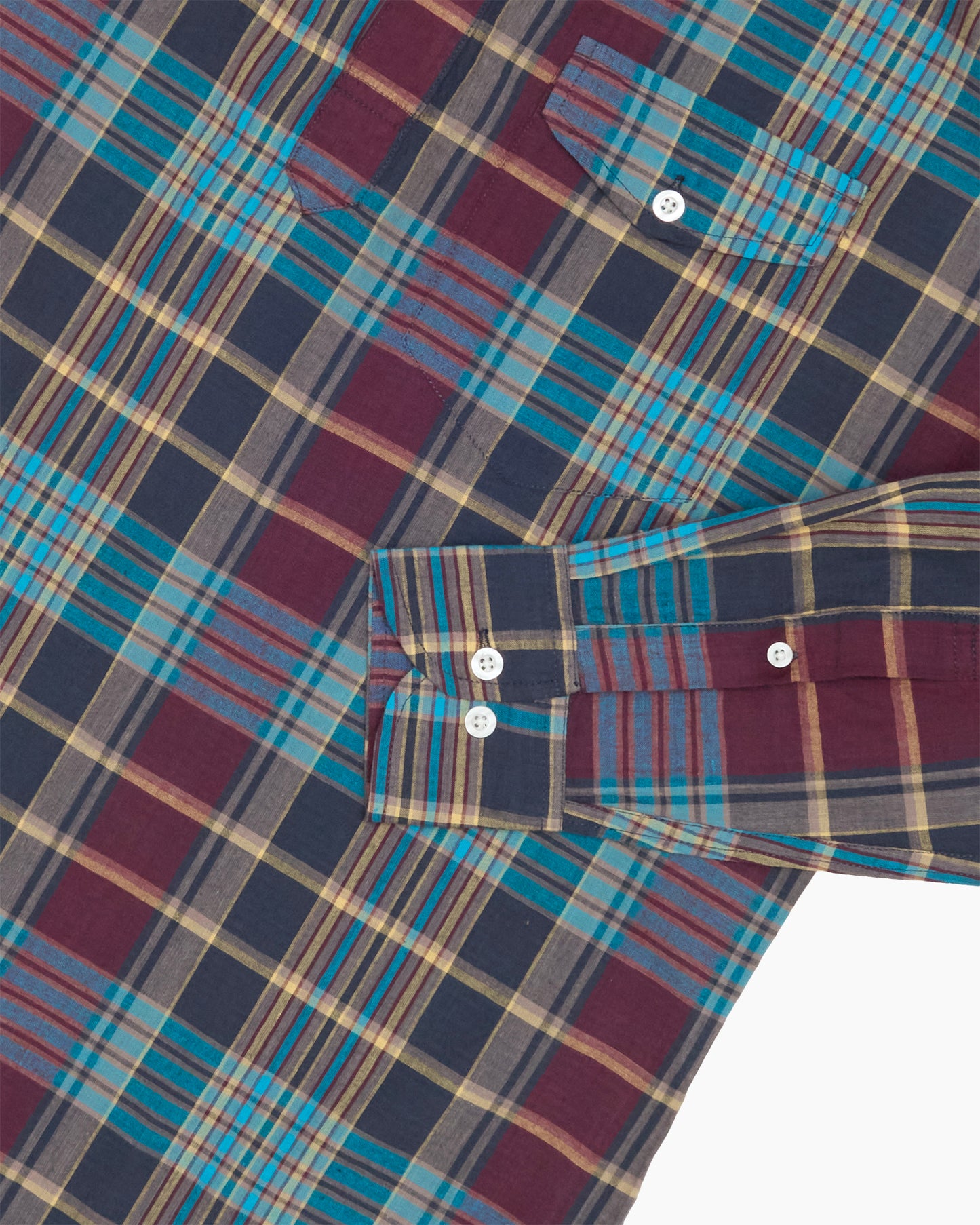 Jones Popover Madras Shirt