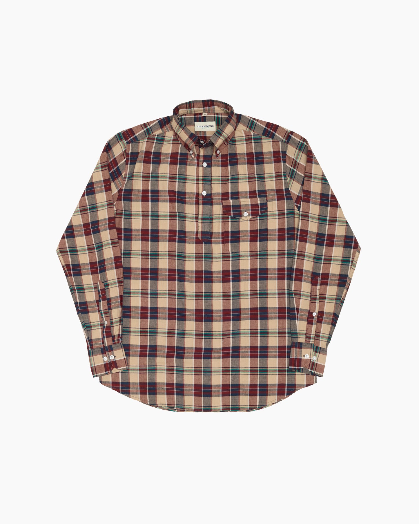 Warren Popover Madras Shirt
