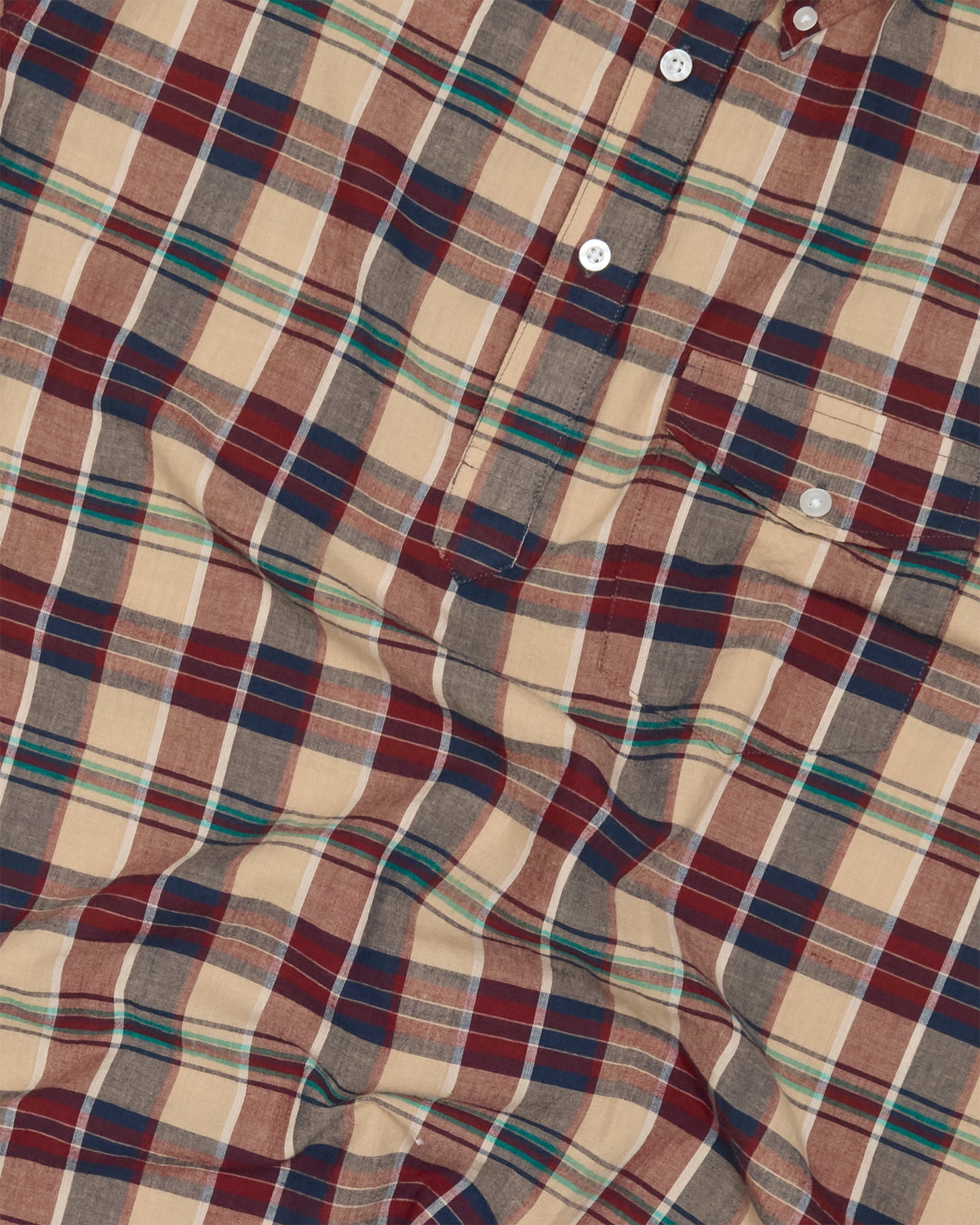 Warren Popover Madras Shirt