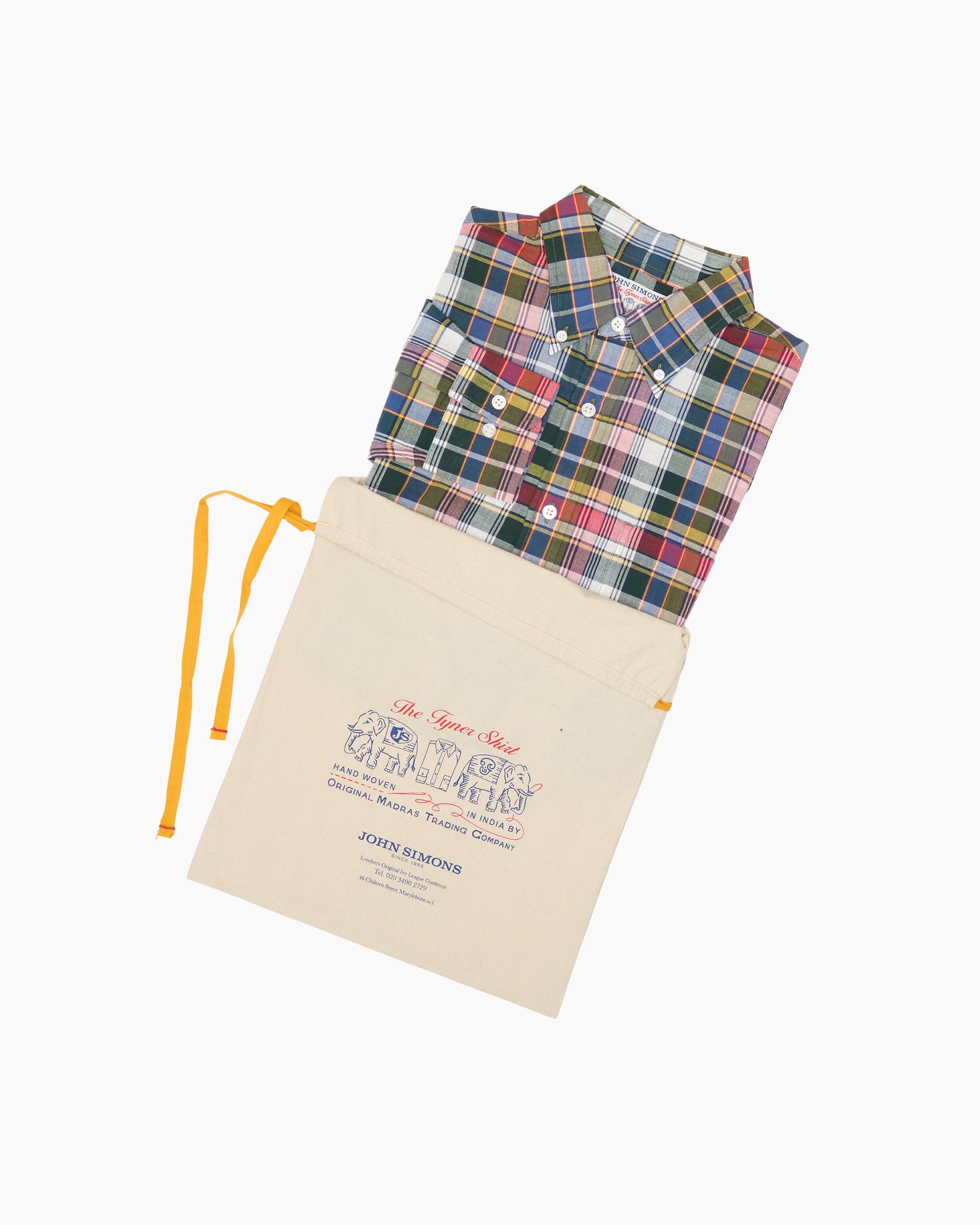 Tyner Handwoven Madras Shirt