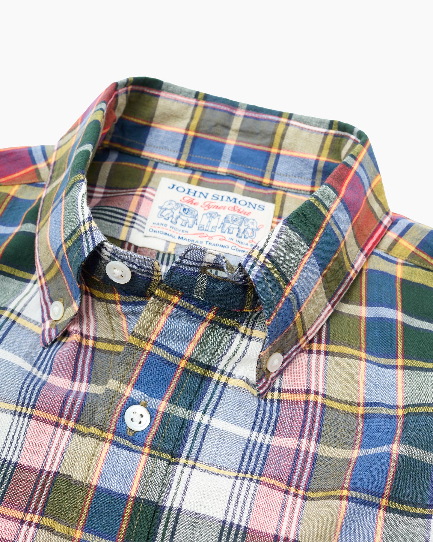 Tyner Handwoven Madras Shirt