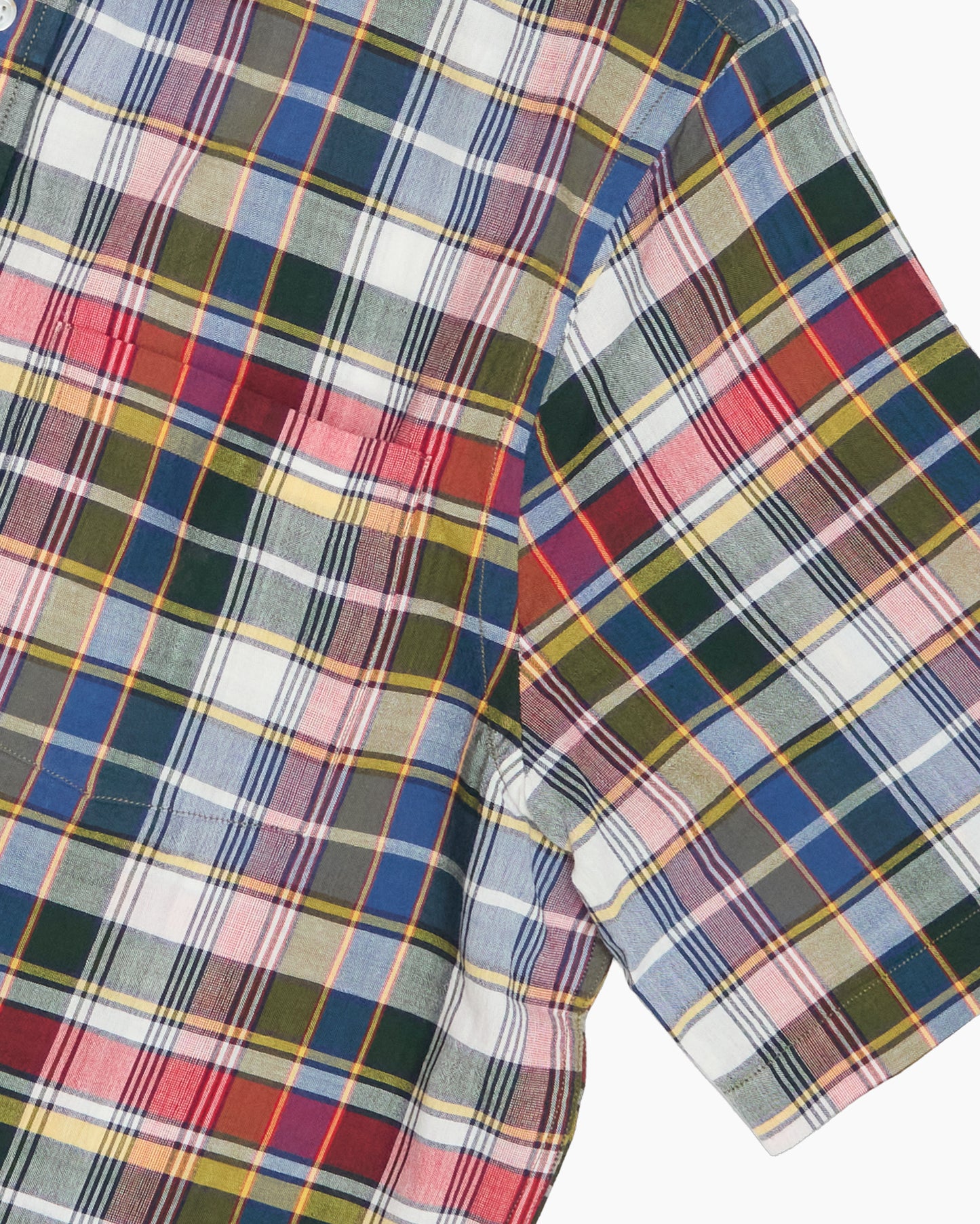 Tyner Handwoven Short Sleeve Madras Shirt